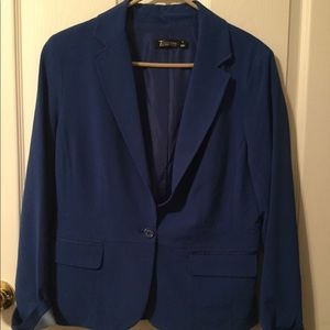 New York & Co Size 10 Blue Jacket